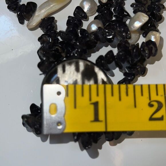 EsMor Triple Strand Chip Bead Bracelet - Lead & Cadmium Free - Picture 9 of 9